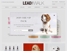 Tablet Screenshot of leadthewalk.com